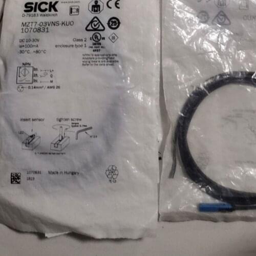 SICK SENSORS FOR T-SLOT CYLINDERS 1070831 MZT7-03VNS-KU0 Cable,3 wire ,2m