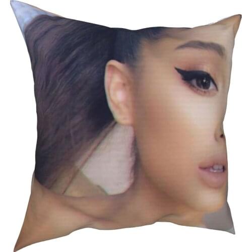 Ariana Grande decorative cushion cover sexy beauty cushion cover 45cm linen pillow residential culture