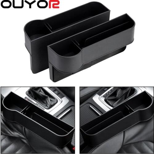 Car Seat Gap Storage Universal Auto Seat Crevice Organizer Multifunction Seat Side Gap Storage Box Auto Accessories