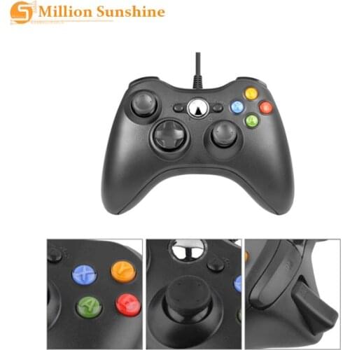 Wired Xbox USB Black Gamepad Joystick Joypad Game Controller for PC Laptop for Raspberry Pi 2/3 zero W