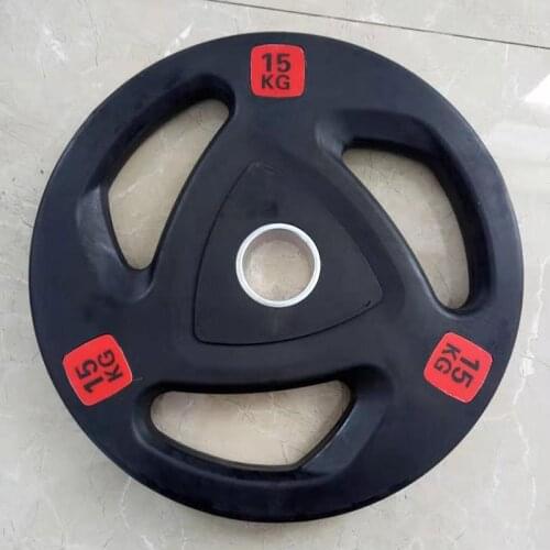 Rubber Barbell Plates Weight Lifting Bumper Barbell Plates Barbell Weight Plate2.5KG 5KG 10KG 15KG 20KG 25KG