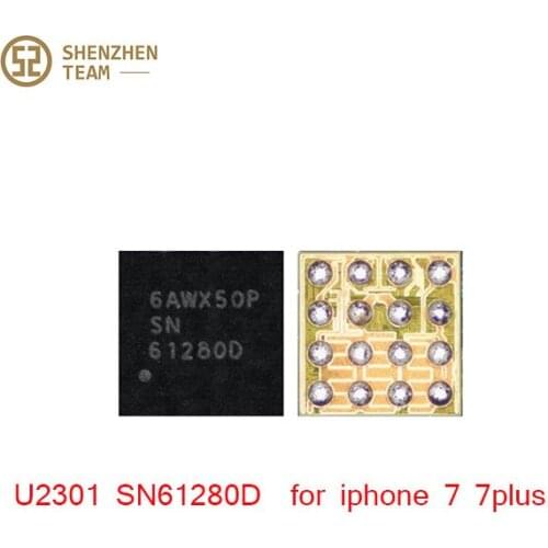 SZteam 5pcs/lot SN61280D SN61280D 16pin U2301 Camera power supply BOOST ic for iphone 7 7plus
