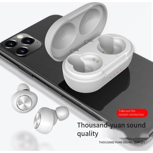 TWS New Button 5.0 Music Sports L9 Smart Bluetooth Headset Wireless Mini HIFI Headset Stereo In-Ear Waterproof Sports Earphone