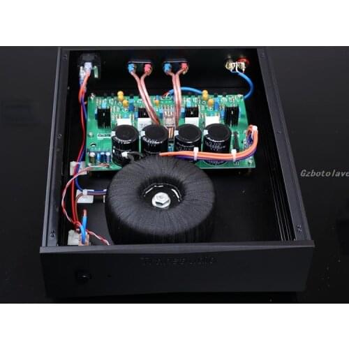 Upgraded HiFi Amplifier 75W+75W Based on Naim NAP200 Power Amp Circuit Two-channel Audio Amplifier with ALPS27 potentiometer