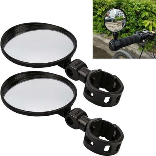 Universal Bicycle Mirror Handlebar Rearview Mirror for Bicycle Motorcycle 360 Rotation Adjustable for Bike Riding Cycling Mirror