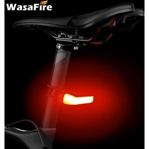 Bicycle Turn Signal USB Rechargeable LED MTB Rear Tail Light Bike Warning Lamp Smart Wireless Remote Control LED Bicycle Lantern