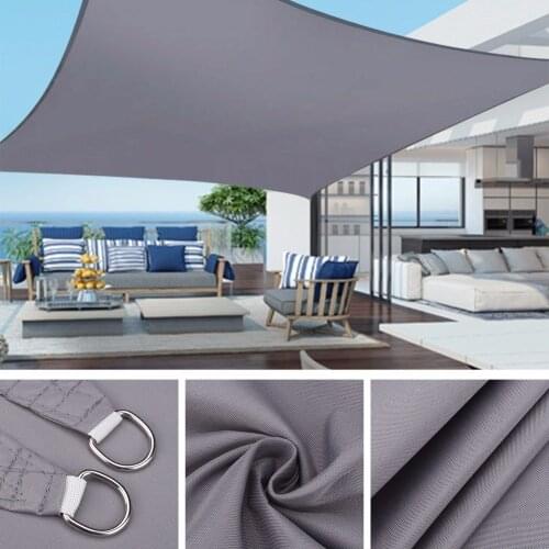 Waterproof Awning Sunshade Sun Shade Sail For Outdoor Garden Beach Camping Patio Pool Sun Canopy Tent Sun Shelter
