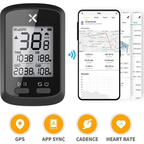 Waterproof Bicycle GPS Computer Wireless Bicycle Speedometer Bluetooth ANT+ MTB Road Cycling Odometer With Cadence Speed Sensor