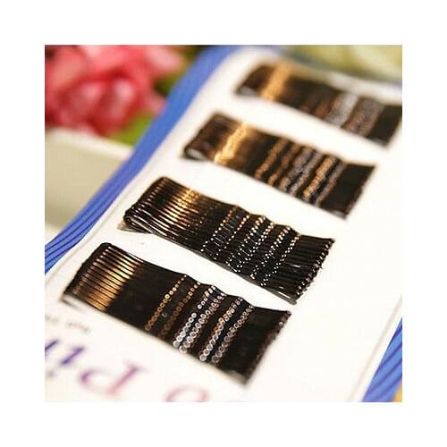 60Pcs/set invisible Hair Clips for Women girls Black Hair Barrettes HairPins Grips Word clips Scrunchies girls hair accessories