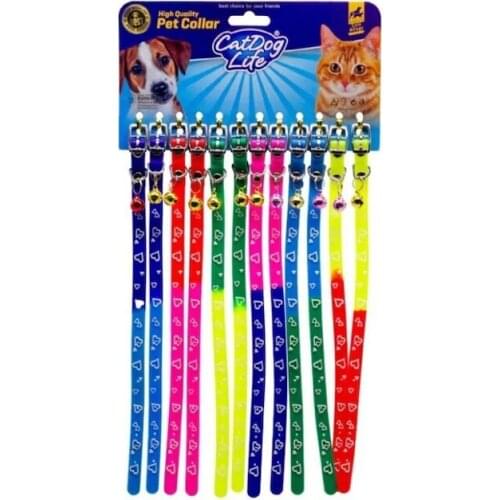 201683 Cat & Doglife Cat and Dog Silicone Rainbow Neck Tasmas 406854337
