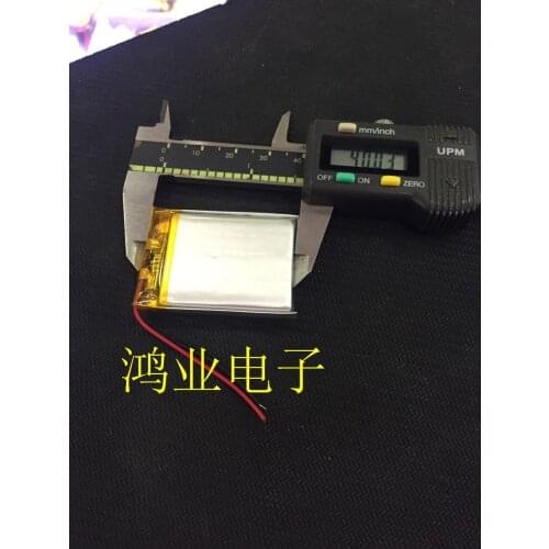 3.7V polymer lithium battery 073040072840 800MAH GPS MP3 battery recording pen Rechargeable Li-ion Cell