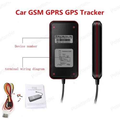 6W Guaranteed 100% 4 band car gps tracker GT003 Google link GPS data high speed platform