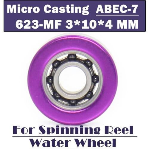 623-MF Micro Casting Bearing 3x10x4 mm (1PC) Use For Spinning Reel Water Wheel Bearings 623 Drum Bearing