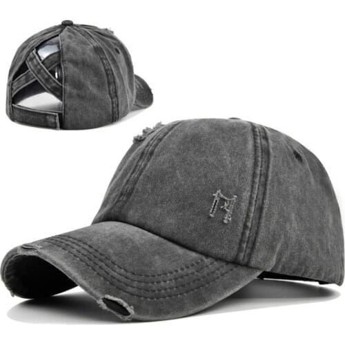 Simple Washed Cotton Adjustable Solid color Baseball Cap Unisex couple cap Fashion Leisure dad Hat fishing Snapback cap 8 Color