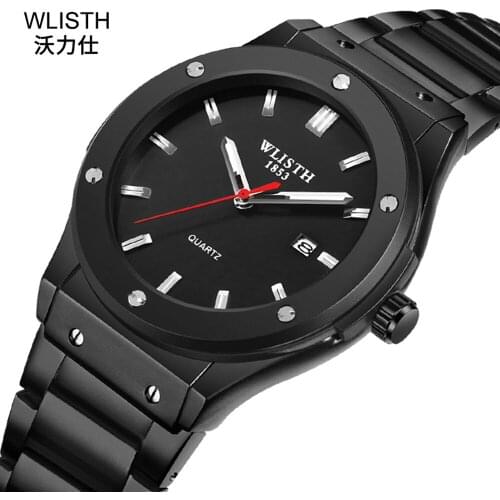 Mens Watches Top Brand Luxury WLISTH Sports Quartz Wrist Watch for Men Clock Erkek Saat Fashion Luminous Date Hodinky Men Watch