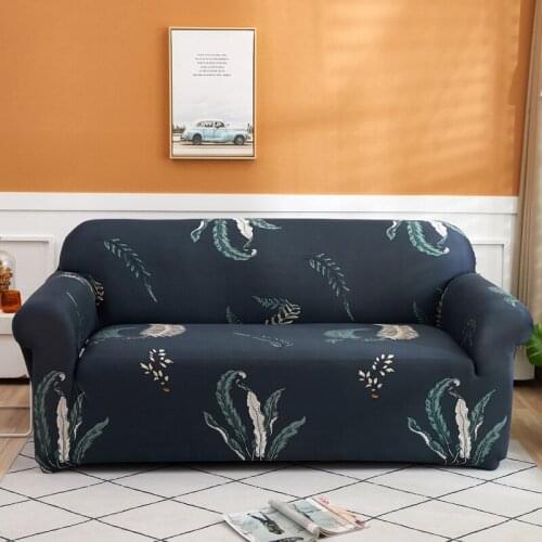 Sofa Couch Slipcover Chair Protector Living Room Sofa Cover Solid Color Elastic Spandex Modern Polyester Corner 1/2/3/4 Seater