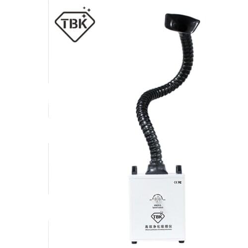 TBK Efficient purification smoking instrument Soldering Smoke Cleaner Fume Extractor Air Cleaner Filter dust clean room