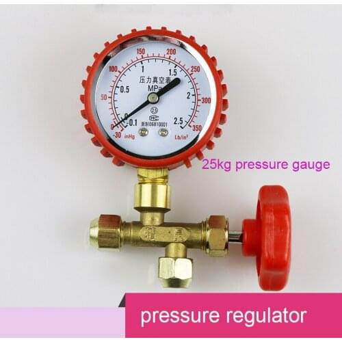 Refrigeration repair tools Fluoride Tool Kit Air-conditioning refrigerator high low pressure liquid meter Pressure gauge