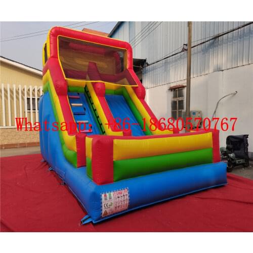 China Guangzhou) Factory direct inflatable slide / castle / trampoline / pool slide YLY-052