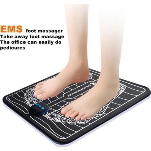 Foot Massager Wireless Fatigue Release Adjustable EMS Foot Muscle Machine for Home