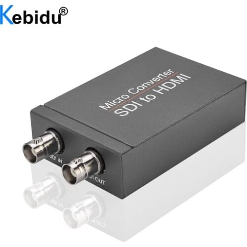 Mini 3G SDI to HDMI-compatible Converter HDMI-compatible to SDI Video Micro Converter with Audio Auto Format Detection