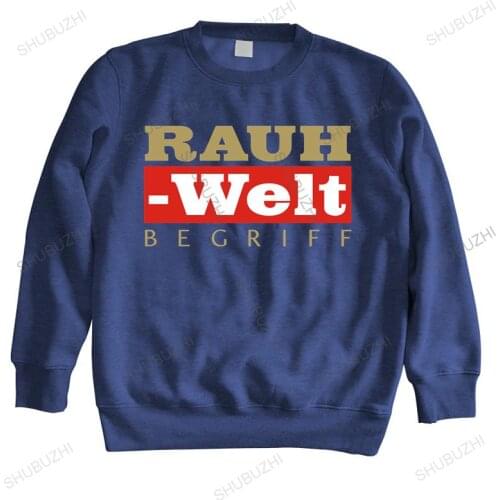 New Man crew neck hoodie Men hoodies Copy of Minty Mint RWB Rauh Welt Begriff Logo brand men autumn sweatshirt drop shipping