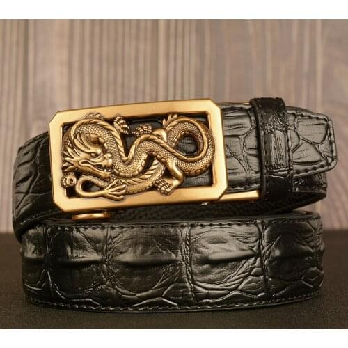 New Vintage Belt Man Genuine Leather Cow Skin Strap Fashion Pin Buckle Belts for Men Top Quality Jeans Girdle Designer Belt