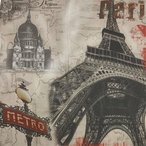 Designed for men and women scarves Paris Eiffel Tower square 70 * 70 women scarf shawl fashion handkerchief babushka lady scarf