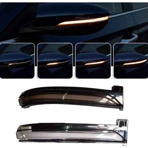 LED Dynamic Turn Signal Light Side Wing Rearview Mirror Sequential Indicator Lamp Blinker For Hyundai Lafesta 2018 2019 2020