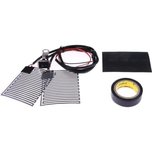 Universal Moto Heated Grips 12V Motorcycle Electric Heating Handlebar Wamer Heating Insert Handle Bar Pad