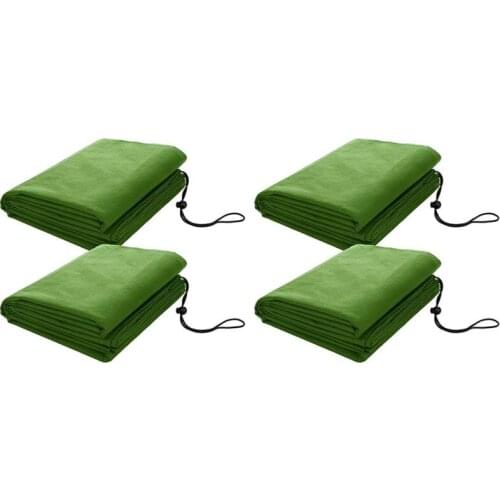 Winter Drawstring Plant Covers-Warm Plant Protection Cover Bags, Frost Cloth Blanket Protecting Fruit Tree Potted(4 PCS)