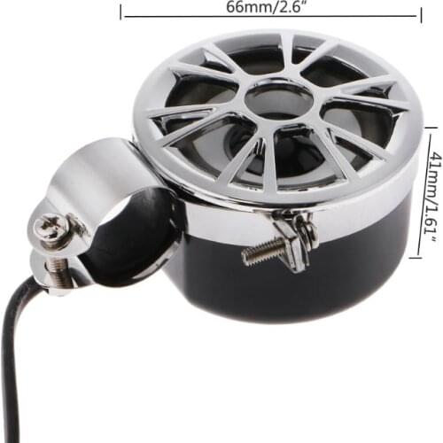 1 Pair Motorcycle Loudspeaker Waterproof Car HiFi Full Range Speaker Waterproof