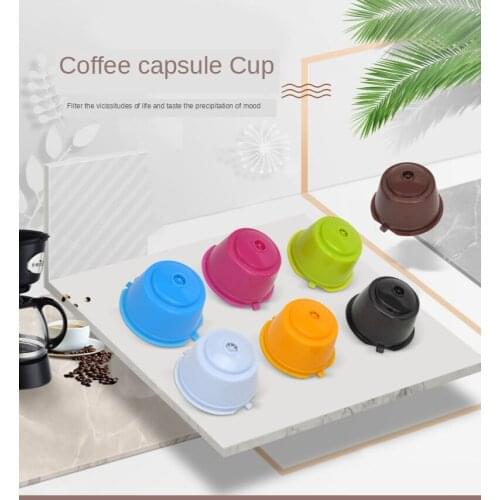 1PCS Suitable For DOLCE GUTSO Coffee Capsule Refillable Capsule Coffee Filter Reusable Cafe Tool Filter Cup Filter Coffee Filter