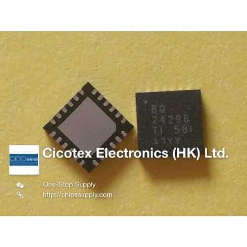 3pcs/lot BQ24296RGERG4 BQ24296RGETG4 VQFN24 IC LI+ CHARGER PWR MGMT 24VQFN