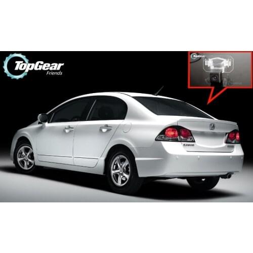 Car Camera For HONDA Civic 8 MK8 2006~2011 High Quality Rear View Back Up Camera For Top Gear Fans Use | CCD + RCA