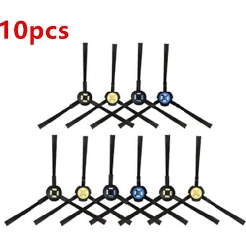 10pcs Vacuum Cleaner Side Brush for Genio Deluxe 500 ILIFE A7 A9s A10s A80 plus L100 Robot Vacuum Cleaner Parts