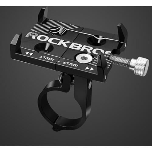 Phone Mount Adjustable Holder Stand for Xiaomi Scooter Electric Scooter Bicycle Handlebar Mount Fit 3.5-6.2inch Smartphone