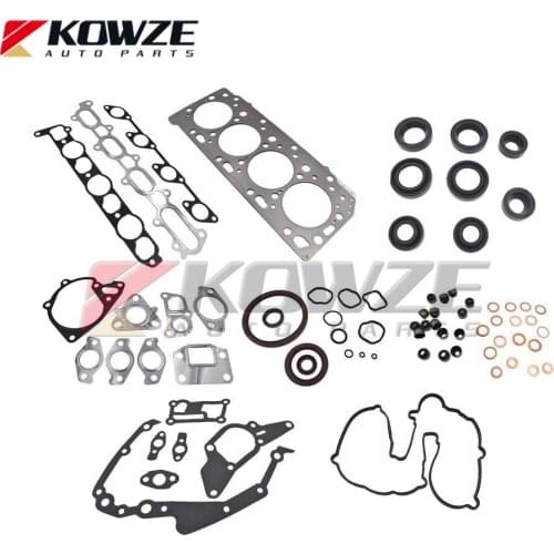 Engine Overhaul Gasket Set Kit for Mitsubishi PAJERO MONTERO Sport II L200 Triton IV 1000A406 1000A407