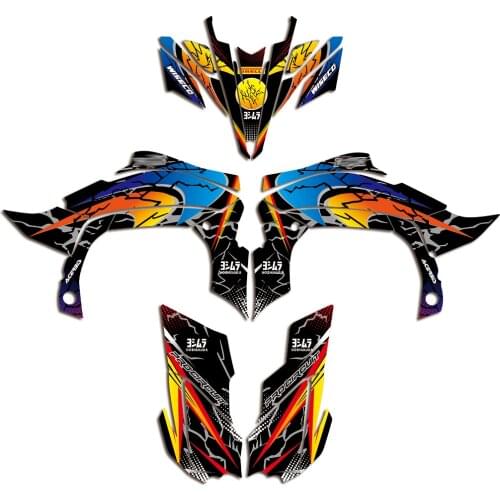 ATV Team Decals Stickers Graphic DECO Kit For Yamaha YFZ450R YFZ 450 R YFZ 450R 2009-2013 2009 2010 2011 2012 2013