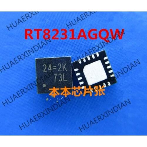 New RT8231AGQW RT8231A print 24=2K 24= QFN high quality