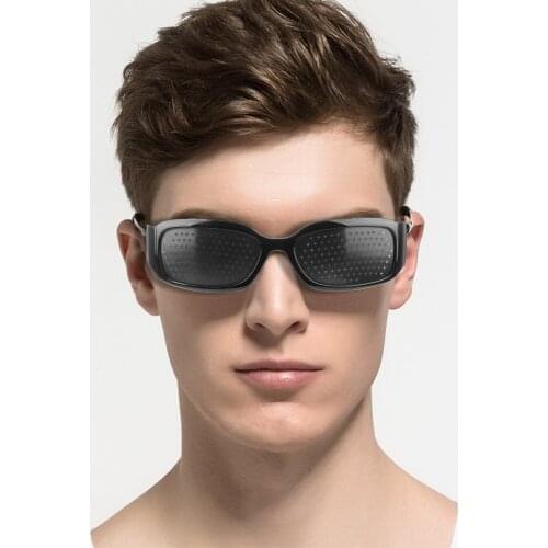 Pinholes Glasses Eyesight Improvement Motorcycle Glasses Eye Exercise Eyeglasses Anti-fatigue Eye Protection Glasses