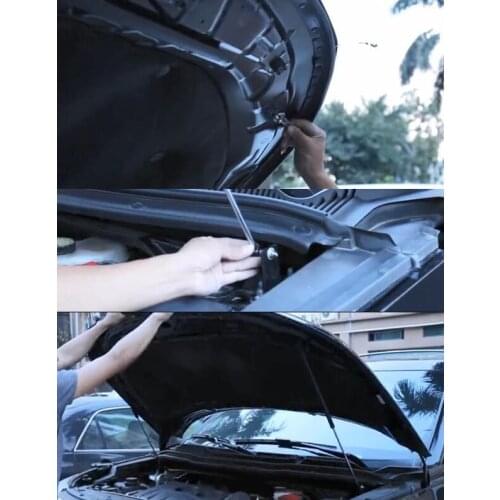 Front Bonnet Hood Damper for 2011-2019 Ford Explorer U502 Explorer Classic Modify Gas Struts Lift Support Shock Absorber