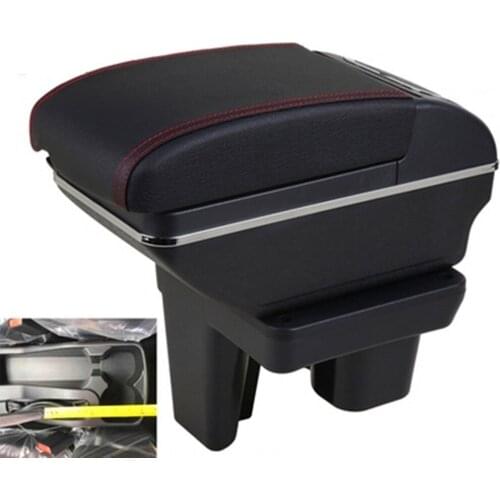 For Toyota Hilux Armrest Box Center console Arm Rest Central Storage Box cup holder ashtray modification accessories