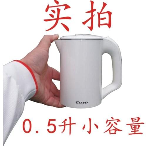 Europe Travel Small Electric Mini Portable Overseas Kettle 304 Stainless Steel