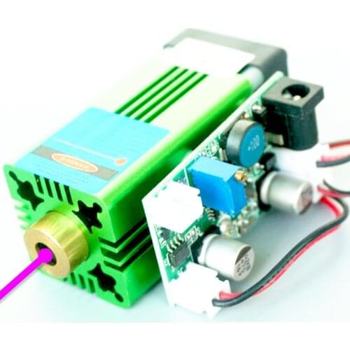 Industrial 405nm 0.8W 800mW Blue/Violet Laser Diode Dot Module 12V 3D Print