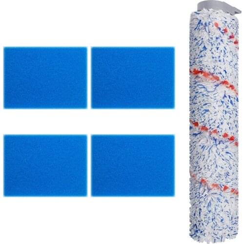 Roller Brush and Filter for Tineco IFloor HF10E-01 Sweeping Robot Rolling Brush Cleaning Accessories