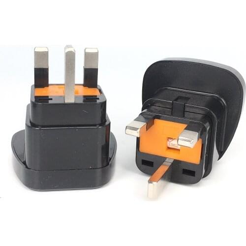 Universal CE copper 13A india HK AU US EU to UK travel adapter fuse plug for Hong Kong Singapore Malaysia United Kingdom charger