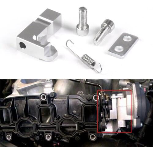 Intake Manifold Repair Bracket For Volkswagen 2.0 TDI Inlet Aluminium Manifold Flap V157 Actuator Motor Kit P2015 03L129711E