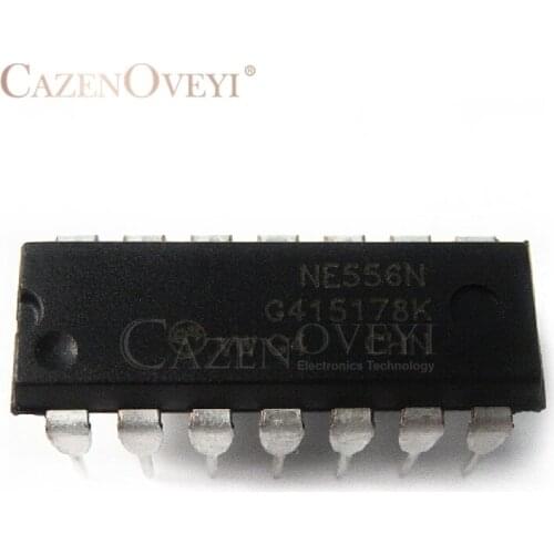 10pcs/lot NE556N DIP14 NE556 DIP new and original IC In Stock