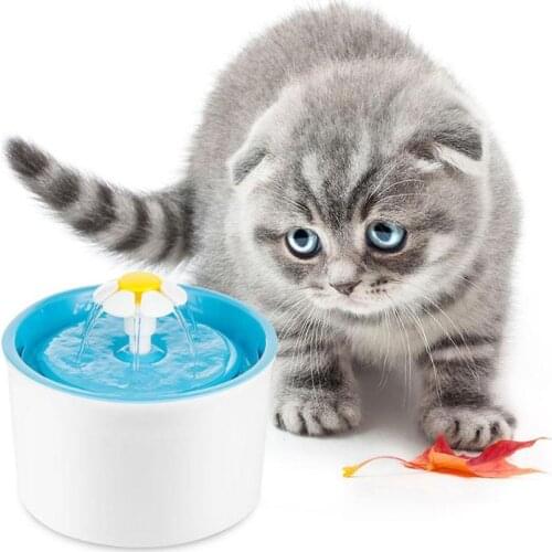 Automatic Cat Water Fountain 1.6L Electric Dog Cat Pet Drinker Bowl Cat Drinking Fountain Dispenser